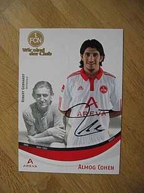 1. FC Nürnberg Saison 10/11 Almog Cohen Autogramm
