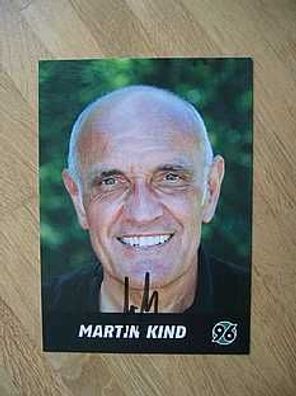 Präsident Hannover 96 Martin Kind handsign. Autogramm!!