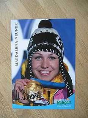 Biathlon Star Magdalena Neuner - Autogramm!