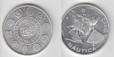 10 Euro Silber Münze Portugal Segelschiff 2003