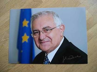 EU Kommissar John Dalli - handsigniertes Autogramm!