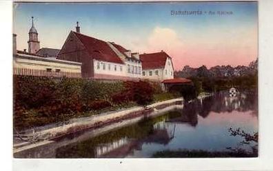 41765 Ak Bischofswerda am Mühlteich um 1910