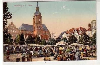 41849 Ak Naumburg an der Saale Markt um 1910