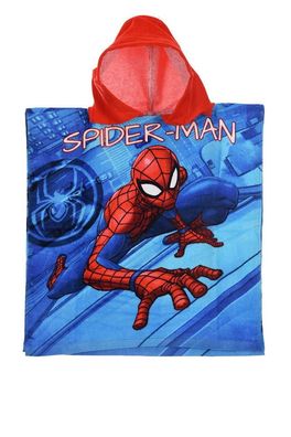Spider-Man Poncho für Kinder 50 x 100 cm Rot