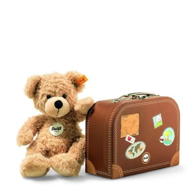 STEIFF® 111471 - Teddybär Fynn beige 28 cm mit Koffer