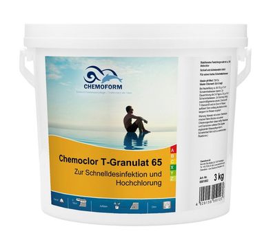 5Kg Chemoform Chemoclor Chlorgranulat T65 8,79 Euro/ Kg