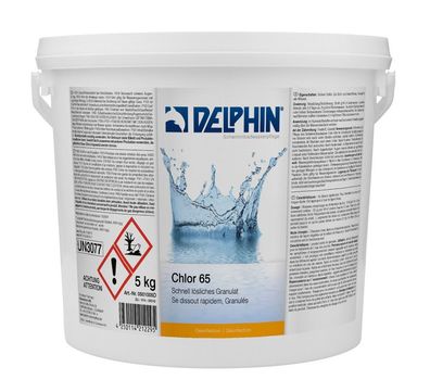 5Kg Delphin Chlor 65 Chlorgranulat