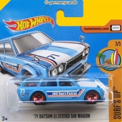 Spielzeugauto Hot Wheels 2017* Datsun Bluebird 510 Wagon 1971