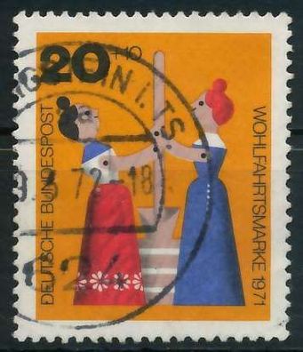 BRD 1971 Nr 705 gestempelt X84ED26