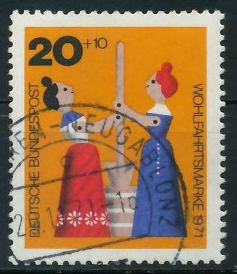 BRD 1971 Nr 705 gestempelt X84ED42