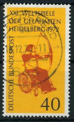 BRD 1972 Nr 733 gestempelt X84EF92
