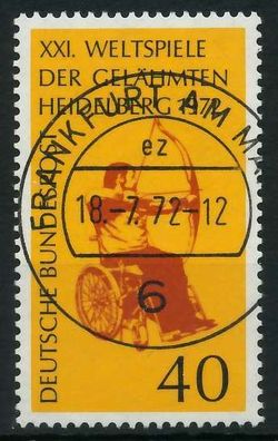 BRD 1972 Nr 733 zentrisch gestempelt X84EF9E