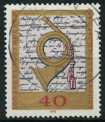 BRD 1972 Nr 739 gestempelt X84F096