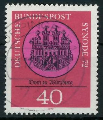 BRD 1972 Nr 752 zentrisch gestempelt X84F262
