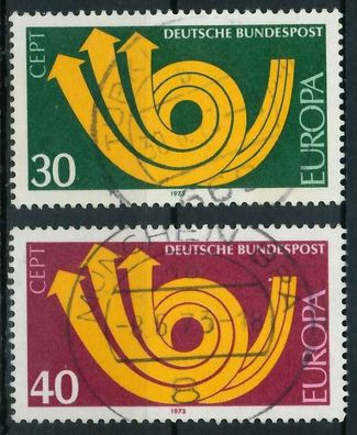 BRD BUND 1973 Nr 768-769 zentrisch gestempelt X84FD02