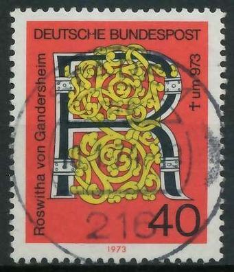 BRD 1973 Nr 770 zentrisch gestempelt X84FD82