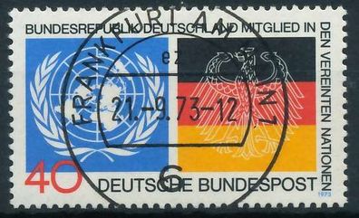 BRD 1973 Nr 781 zentrisch gestempelt X84FF36