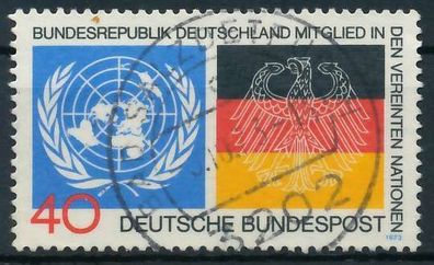 BRD 1973 Nr 781 zentrisch gestempelt X84FF3A