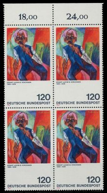 BRD 1974 Nr 823 postfrisch Viererblock ORA X850E32