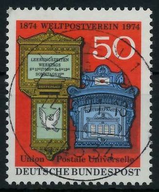 BRD 1974 Nr 825 zentrisch gestempelt X850E66