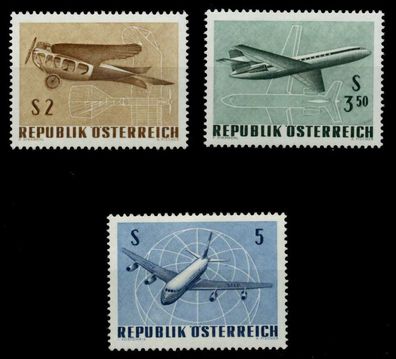 Österreich 1968 Nr 1262-1264 postfrisch S74360E