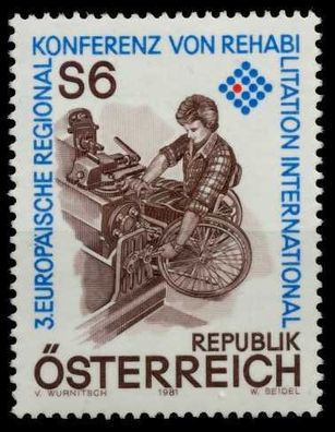 Österreich 1981 Nr 1667 postfrisch S74369A