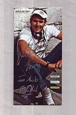 Michael "EBS" Rösch (Biatlon) - sig. Autogrammkarte