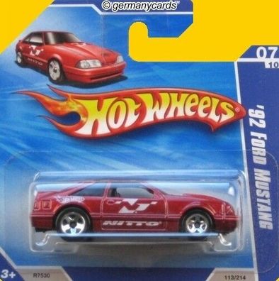 Spielzeugauto Hot Wheels 2010* Ford Mustang 1992