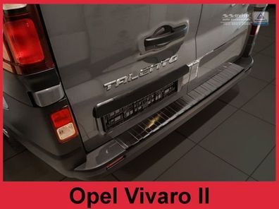 Ladekantenschutz | Edelstahl passend für Opel Vivaro II, FL2019-2021, FL2021->