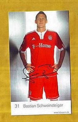 Bastian Schweinsteiger - Autogrammkarte
