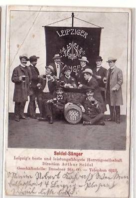 17775 Ak Seidel Sänger Leipzig 1906