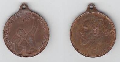 seltene Bronze Medaille Turnfest zu Leipzig Goetz 1913
