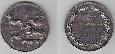 seltene Medaille Verein der Hundefreunde Leipzig um1900
