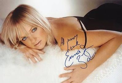 Original Autogramm EMMA LEE BUNTON Spice Girls (COA)