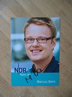 NDR Fernsehmoderator Marcus Born - Autogramm!