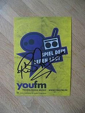 Radio Moderator Rob Green - handsigniertes Autogramm!