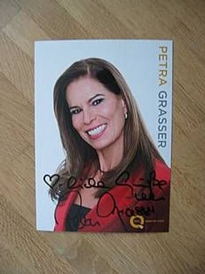 QVC Fernsehmoderatorin Petra Grasser - Autogramm!