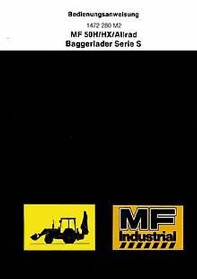 Betriebsanleitung für den Massey Ferguson MF 50 H 50 HX Allrad