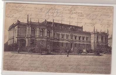 5/13 Ak Leipzig Museum 1908