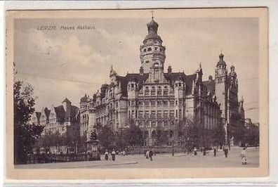 11/4 Ak Leipzig neues Rathaus 1914