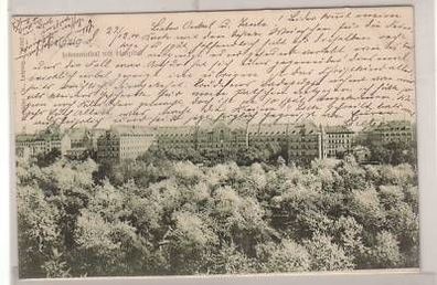 9/14 Ak Leipzig Johannisthal mit Hospital 1900