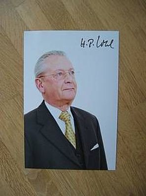 Unternehmer Hans Peter Stihl - handsigniertes Autogramm