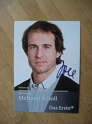 ARD Sportschau FC Bayern München - Mehmet Scholl - handsigniertes Autogramm!!!