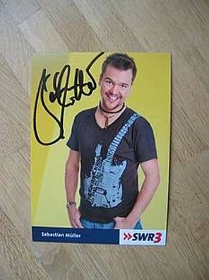 SWR3 Radiomoderator Sebastian Müller - Autogramm!