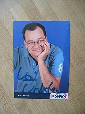 SWR3 Radiomoderator Kai Karsten - Autogramm!