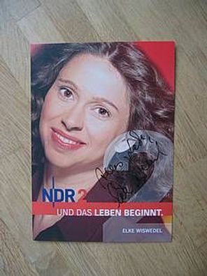 NDR2 Radiomoderatorin Elke Wiswedel - Autogramm!