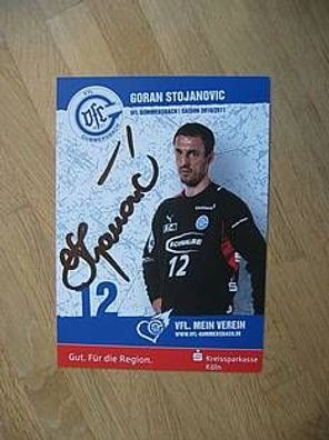 VfL Gummersbach Saison 10/11 Goran Stojanovic Autogramm