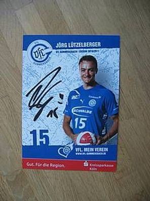 VfL Gummersbach Saison 10/11 Jörg Lützelberger Autogram