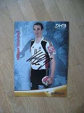 Handball Nationalmannschaft Holger Glandorf Autogramm!!