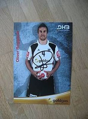 Handball Nationalmannschaft Oliver Roggisch Autogramm!!